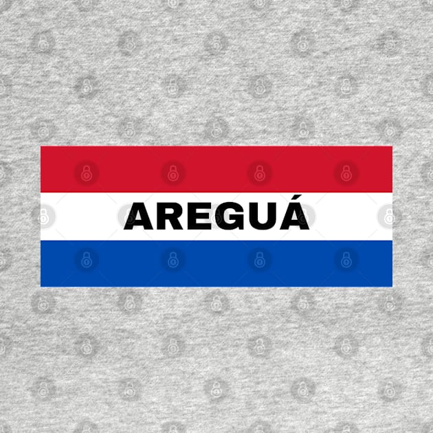 Areguá City in Paraguay Flag Colors by aybe7elf